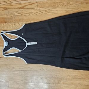 Lacoste Black Dress with White Trim